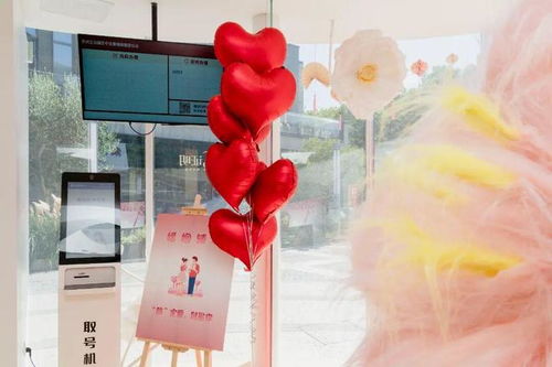 浪漫度七夕，园区婚姻登记服务爱意满格